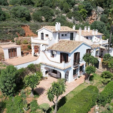 Terraced House In The Mountains With Fantastic View Málaga Exterior foto