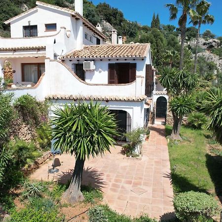 Terraced House In The Mountains With Fantastic View Málaga Exterior foto