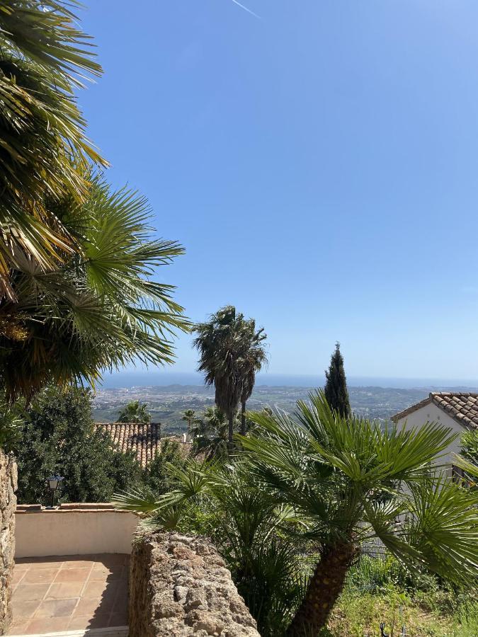 Terraced House In The Mountains With Fantastic View Málaga Exterior foto