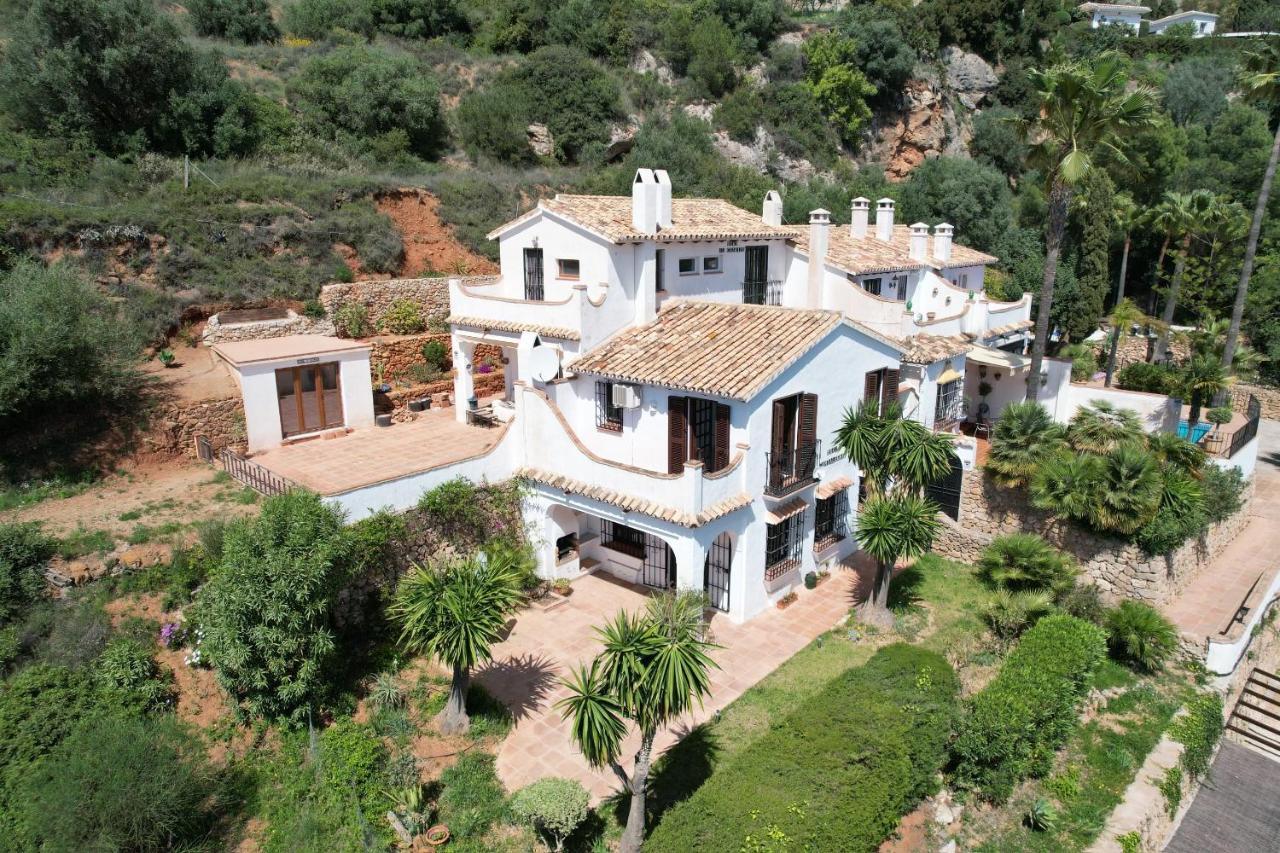 Terraced House In The Mountains With Fantastic View Málaga Exterior foto